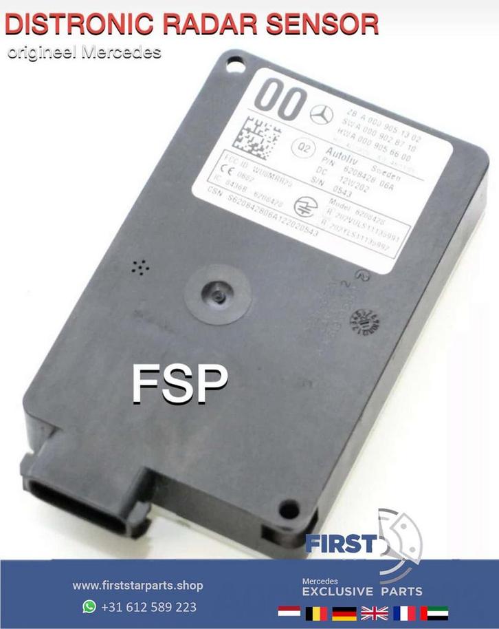 Radarsensor A0009051302 Mercedes RADAR SENSOR W176 W246 W117, Auto-onderdelen, Elektronica en Kabels, Mercedes-Benz, Gebruikt