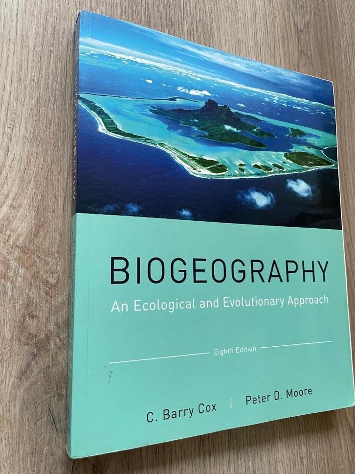 Biogeography, An Ecological and Evolutionary Approach, Boeken, Studieboeken en Cursussen, Zo goed als nieuw, HBO, Beta, Ophalen of Verzenden