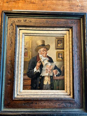 Hans Rudolph Richter - olieverf schilderij beschikbaar voor biedingen