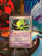 Celebi ex - Pokémon kaart, Hobby en Vrije tijd, Verzamelkaartspellen | Pokémon, Ophalen of Verzenden, Gebruikt, Losse kaart, Foil