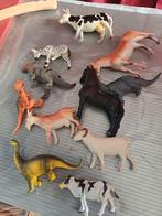 Diverse dieren dinosaurus,  koe paard geit etc, Ophalen of Verzenden, Zo goed als nieuw