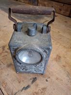 Oude lamp zaklamp lampje Wonder brocante, Ophalen of Verzenden
