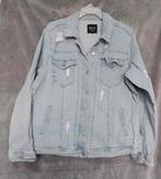z.g.a.n.! Stoer Ripped spijkerjack van MS mode mt M, Ophalen of Verzenden, Zo goed als nieuw, Blauw