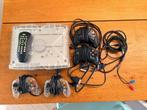 XBOX Crystal met 4 controller en remote, Ophalen, Gebruikt, Met 3 controllers of meer, Crystal/doorzichtig