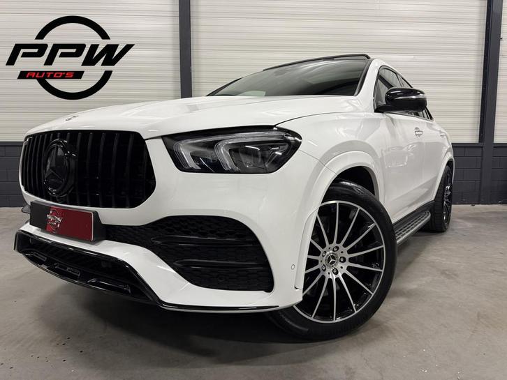 Mercedes-Benz GLE Coupé 350 e 4MATIC AMG PANO/BURMESTER/21", Auto's, Mercedes-Benz, Bedrijf, Te koop, GLE Coupé, 360° camera, 4x4