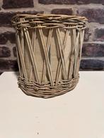 Lampenkap muur rotan, Huis en Inrichting, Lampen | Lampenkappen, Ophalen of Verzenden, Zo goed als nieuw, Rond