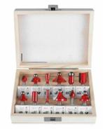 Voor bovenfrees, 12 del.houtfrees-set in doos opname 8 mm, Ophalen of Verzenden, Nieuw