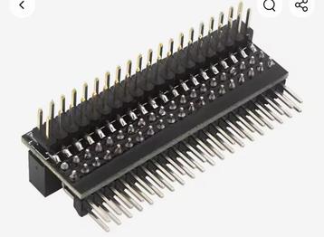Raspberry pi gpio header hoek edge 2x20 pin beschikbaar voor biedingen