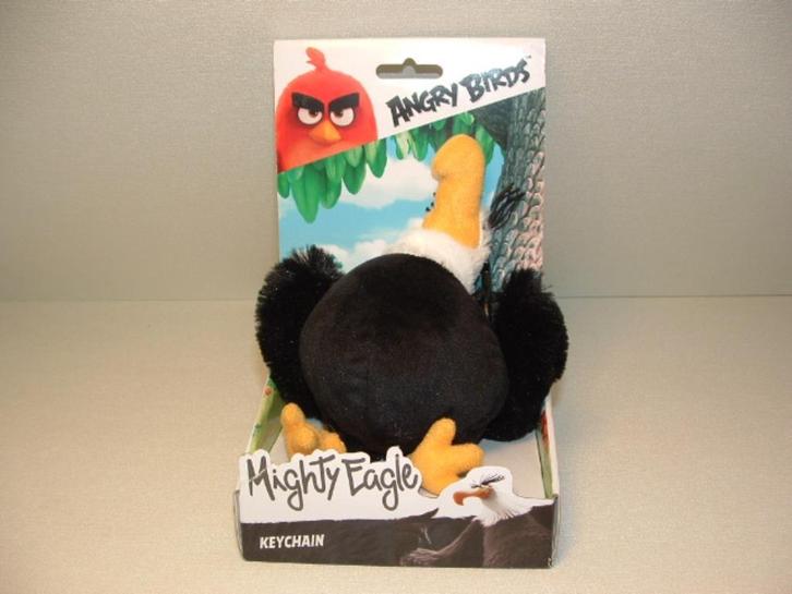ANGRY BIRDS VOGEL MIGHTY EAGLE VISAREND KEYCHAIN, Kinderen en Baby's, Speelgoed | Knuffels en Pluche, Nieuw, Overige typen, Ophalen of Verzenden