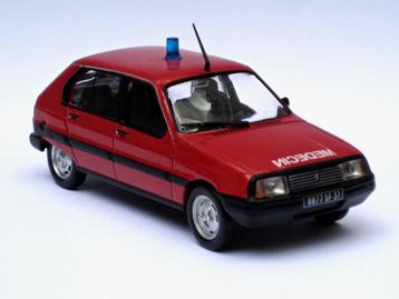 Citroen Visa brandweer Cobra of décapotable PC 1:43 beschikbaar voor biedingen