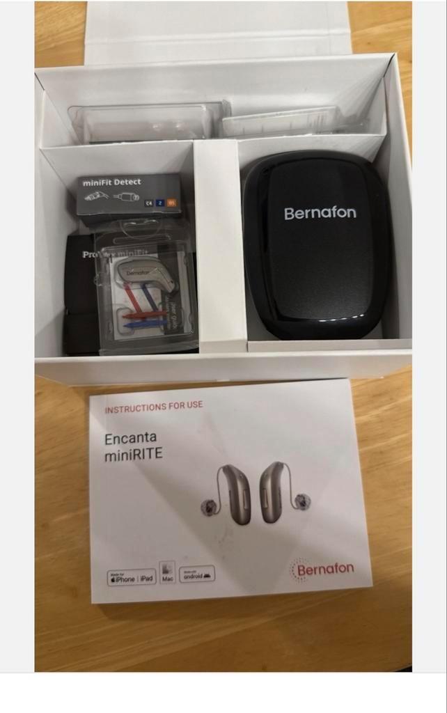 Bernafon Encata 200 MiniRite Hoortoestellen - Nieuw!, Witgoed en Apparatuur, Persoonlijke-verzorgingsapparatuur, Nieuw, Overige typen