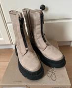 Poelman laarzen, Hoge laarzen, Poelman, Beige, Nieuw