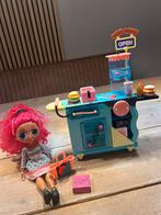LOL surprise keuken / snackbar incl grote pop, Kinderen en Baby's, Speelgoed | Poppen, Ophalen of Verzenden, Gebruikt, Overige typen