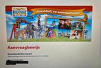 4 Toegangskaarten Ouwehands Dierenpark Rhenen., Tickets en Kaartjes, Drie personen of meer, Ticket of Toegangskaart