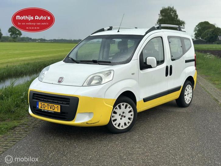 Fiat Qubo 1.4 Nat.Pow. Actual Benzine CNG Airco! BTW Milieuz, Auto's, Fiat, Bedrijf, Te koop, Qubo, ABS, Airbags, Airconditioning