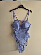 Mooie Noir Body hunkemöller - Maat 80B - Nieuwstaat!, Kleding | Dames, Hunkemöller, Ophalen of Verzenden, Paars, Body of Korset