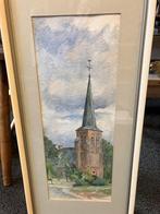 Middelbeers kerk aquarel 1983 frater Paschalius, Ophalen