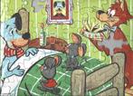 Huckleberry Hound & Jinks met Muizen Puzzel  , jaren 60, Verzenden, 10 tot 50 stukjes, Gebruikt