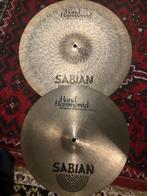 Sabian Hand Hammered Crashes 16’ en 18’, Ophalen, Zo goed als nieuw, Overige merken