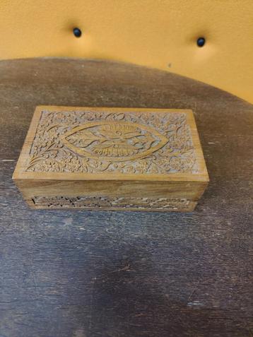 Bijzonder Houten Sigarenkistje - Willem III "Fantastica" -  beschikbaar voor biedingen