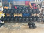 Technogym dumbells 22-42 kg dumbell set gewichten, Ophalen, Dumbbell, Gewichten, 22-42 kg dumbells