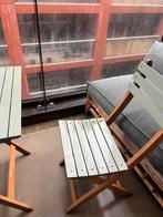 Tuinset - Tafel en Stoelen voor Buiten, Gebruikt, Eettafel, Tuinset, Hout