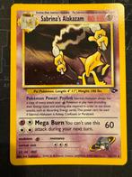 Pokemon Sabrina's Alakazam - 16/132 - Gym Challenge, Ophalen of Verzenden, Nieuw, Losse kaart, Foil