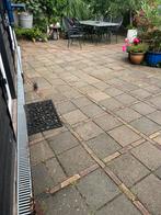 Gratis stoeptegels 30x30 af te halen vanaf 9/8, Tuin en Terras, Ophalen, Gebruikt, 10 m² of meer, Beton