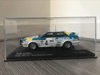 1:43 Audi Quattro Swedish Rally 1982, Ophalen of Verzenden, MiniChamps, Zo goed als nieuw, Auto