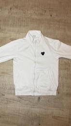 Comme des Garçons PLAY Vest - Wit met zwart hart, Ophalen of Verzenden, Zo goed als nieuw, Maat 48/50 (M), Wit
