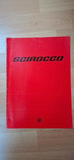 folder Volkswagen Scirocco 1978, Ophalen of Verzenden, Zo goed als nieuw, Volkswagen