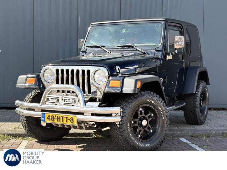 Jeep Wrangler TJ 4.0i | Hard & Softtop | 6-Cilinder | Uniek, Auto's, Jeep, Bedrijf, Te koop, Wrangler, 4x4, ABS, Airbags, Alarm