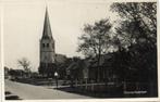 Oosterbierum - Gezicht op Kerk -Fotokaart, Verzamelen, Ongelopen, Friesland, 1920 tot 1940, Verzenden