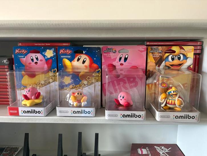 Amiibo Kirby franchise, Spelcomputers en Games, Games | Nintendo Switch, Zo goed als nieuw, Overige genres, 1 speler, Vanaf 3 jaar