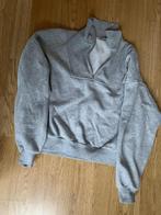Grijze sporttrui met zipper maat S in goede staat, Ophalen, Zo goed als nieuw, Maat 36 (S), Grijs