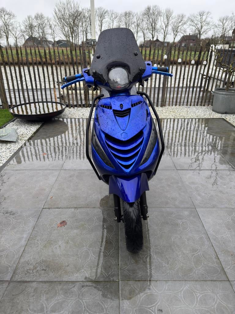 Zip 4 takt 2015, Fietsen en Brommers, Scooters | Piaggio, Ophalen, Maximaal 45 km/u, Zip, Zo goed als nieuw