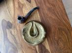 Vintage koperen asbak voor pijp, Ophalen, Koper