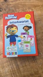 Rom Pom Pom Letterkwartet, Kinderen en Baby's, Speelgoed | Educatief en Creatief, Ophalen, Zo goed als nieuw, Taal en Lezen