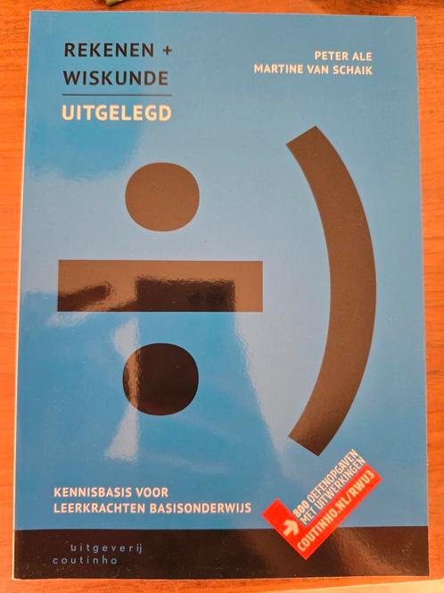 Martine van Schaik - Rekenen en wiskunde uitgelegd, Boeken, Schoolboeken, Zo goed als nieuw, Nederlands, Overige niveaus, Ophalen of Verzenden