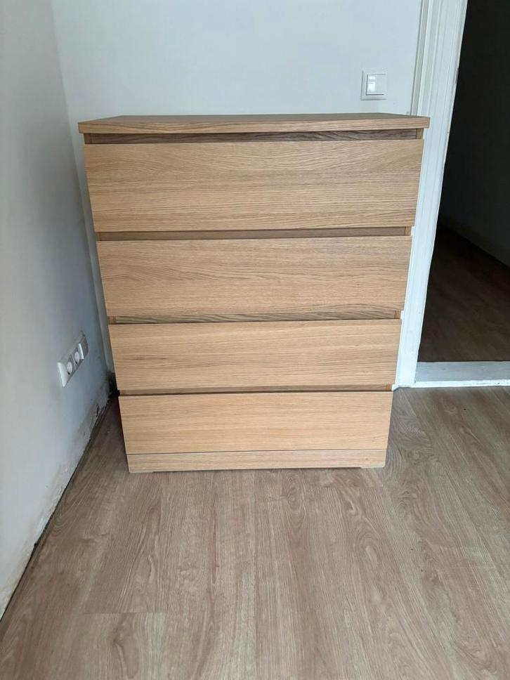 Lade kast IKEA Malm 4 lades. Zo goed als nieuw, Huis en Inrichting, Kasten | Ladekasten, Zo goed als nieuw, 100 tot 150 cm, 50 tot 100 cm