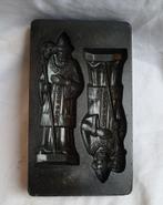 Bijzondere 2x Sinterklaas chocolade/marsepeinvorm, Ophalen of Verzenden