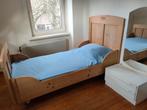 Grenen bed, Gebruikt, Eenpersoons, Hout, 190 cm of minder