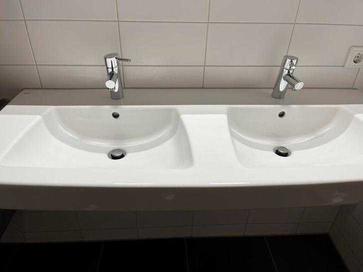 Wastafel, badkamerkast, Huis en Inrichting, Badkamer | Badkamermeubels, Gebruikt, Wasbak of Wastafel, 150 tot 200 cm, 100 tot 150 cm