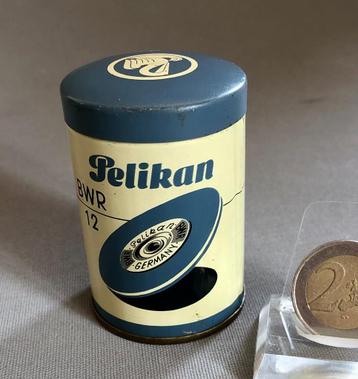 Vintage Pelikan BWR 12 Blikje voor Inktgum Schrijfmachine beschikbaar voor biedingen