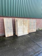 steenschotten houten igst 4x 118x100x6 1x 118x50 totaal 150, Ophalen, Gebruikt, Hout