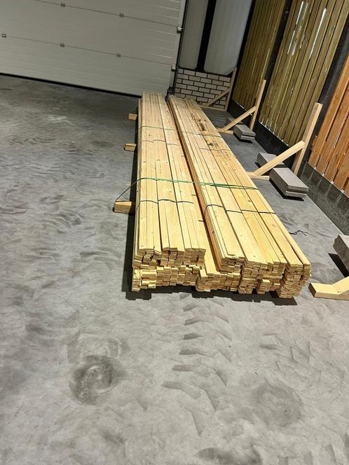 Panlatten / Tengels 11x38mm/480cm, Doe-het-zelf en Verbouw, Hout en Planken, Nieuw, Plank, Vuren, 300 cm of meer, Minder dan 25 mm