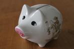 Spaarvarken, kinderspaarvarken, spaarpot + sleutel, Verzamelen, Spaarpotten, Ophalen of Verzenden, Zo goed als nieuw, Steen, Aardewerk of Keramiek