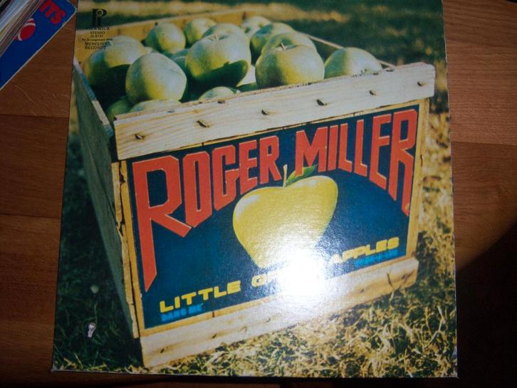 LP - Roger Miller - Little green apples, Cd's en Dvd's, Vinyl | Country en Western, Gebruikt, 12 inch, Ophalen of Verzenden