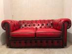 Chesterfield tweezits bank, Huis en Inrichting, Banken | Bankstellen, Ophalen, Gebruikt, 150 tot 200 cm, Chesterfield