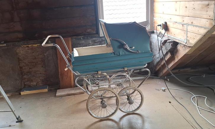Vintage Souplex Kinderwagen jaren 50/60, Kinderen en Baby's, Kinderwagens en Combinaties, Gebruikt, Overige merken, Ophalen